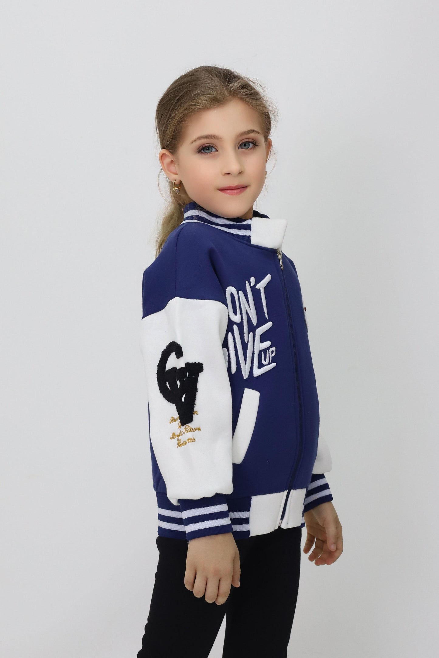 Unisex Çocuk Detaylı Kolej Ceket
