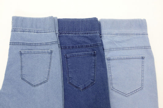 Kadın Çoklu Kot Tayt Mavi - The Velavois