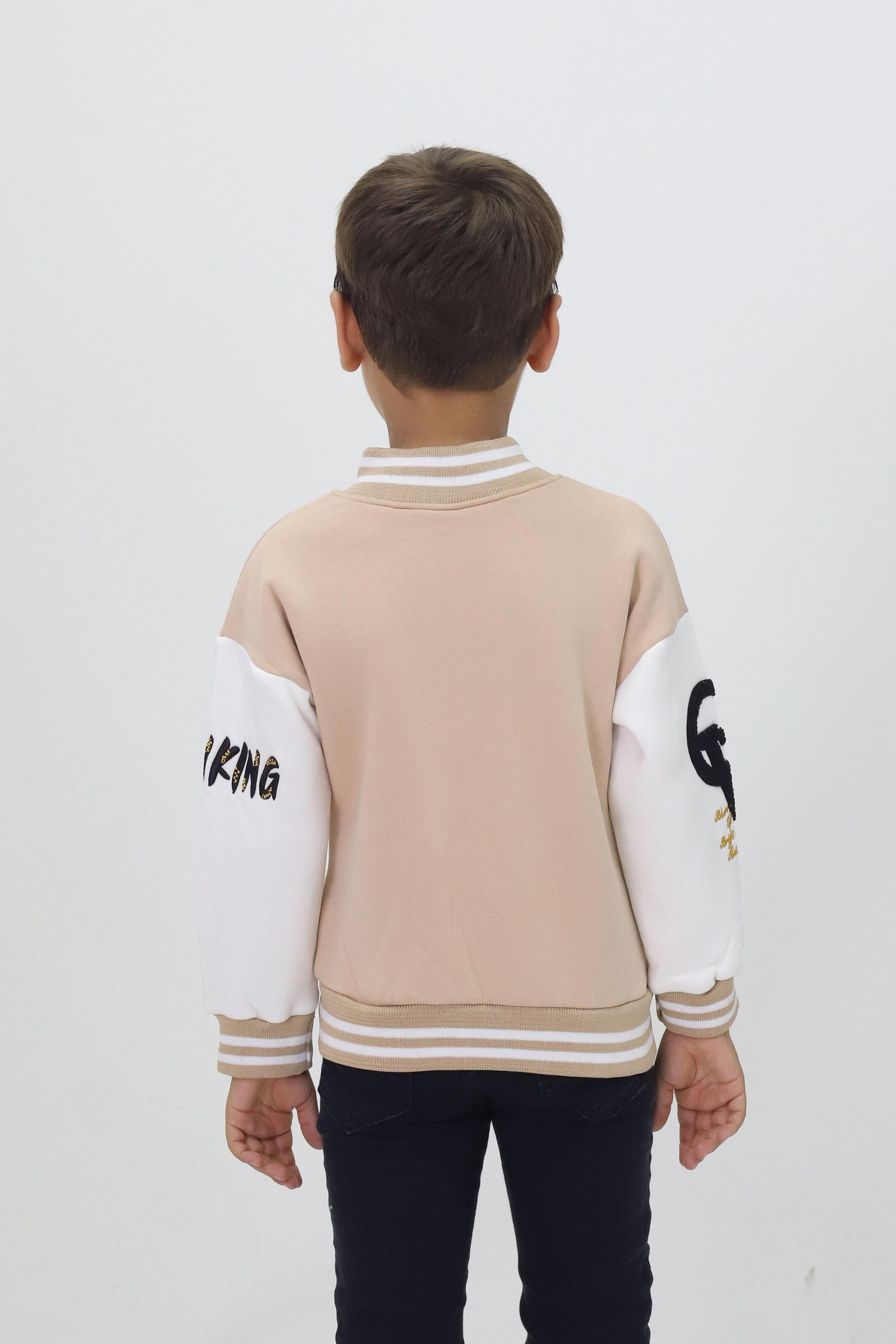 Unisex Çocuk Detaylı Kolej Ceket