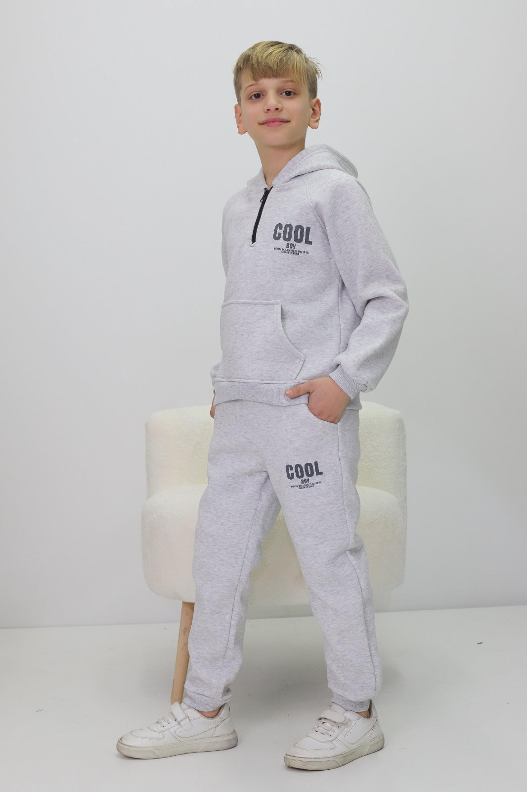 Erkek Çocuk Cool Baskılı Eşofman Takımı